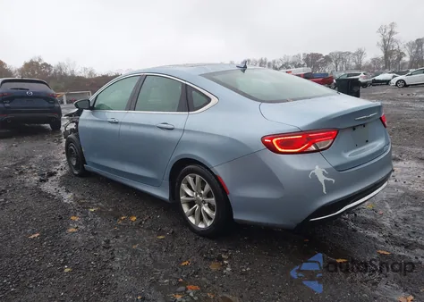 2015 Chrysler 200 C из США, поврежденный, VIN 1C3CCCCB5FN618854